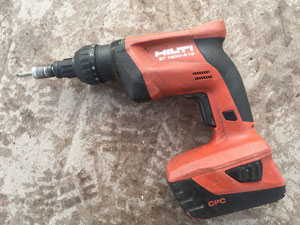 Hilti cordless drill 18v specially designed for the pros